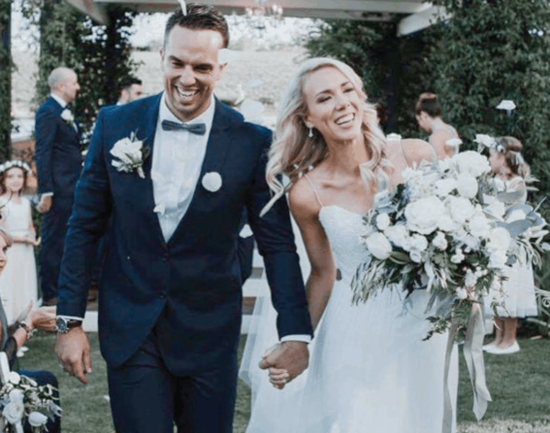 Mel and Ross Wedding. Clients of Stelios Jewellers in Perth