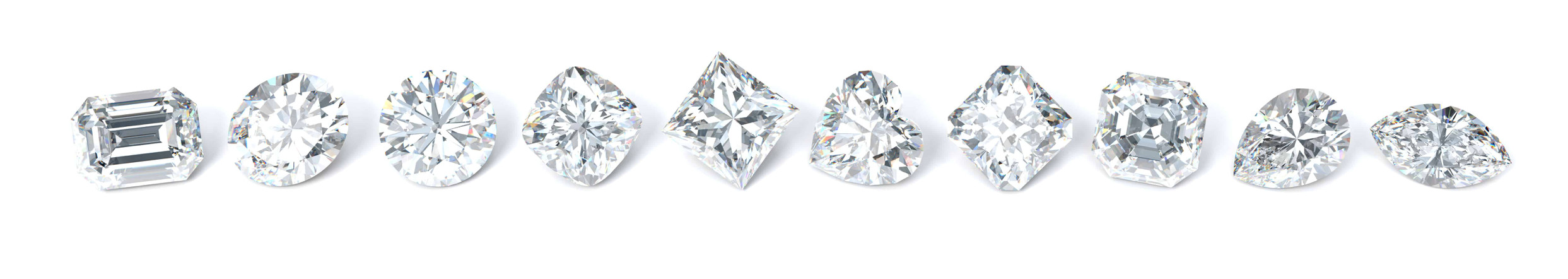 Natural white Diamonds
