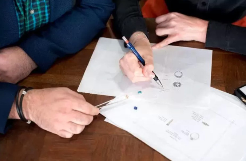 designing the perfect ring and how it relates to ring costs.